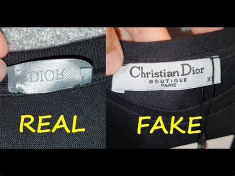 fake dior tshirt|christian dior authentication.